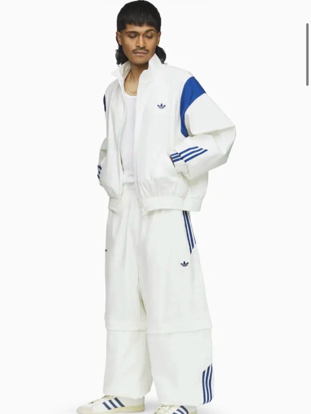 Adidas X Willy Chavarria Poplin Track Suit